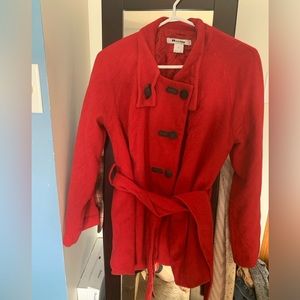 NYGARD WOOL AND CASHMERE BLEND COAT 22” PTP